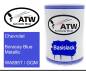 Preview: Chevrolet, Boracay Blue Metallic, WA895T / GQM: 500ml Lackdose, von ATW Autoteile West.